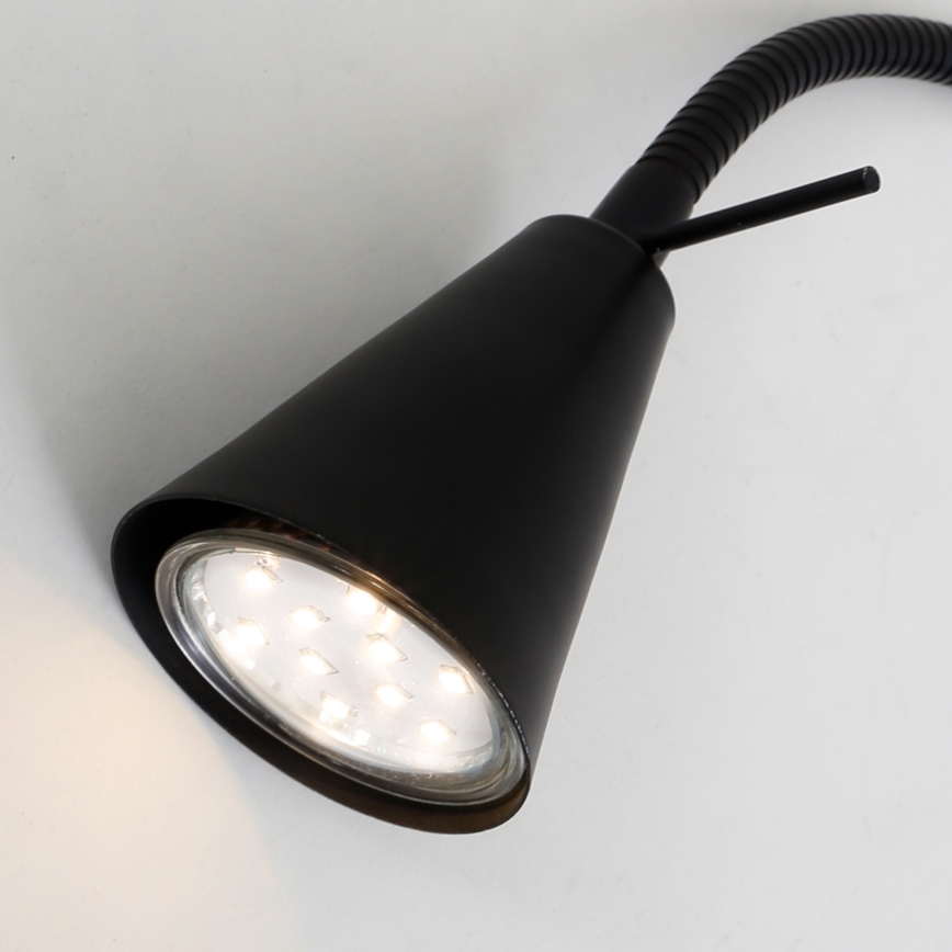Briloner 2082-015 - LED Fali lámpa COMFORT LIGHT 1xGU10/5W/230V fekete