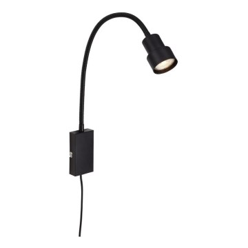 Briloner 2085-015 - LED Érintős fali lámpa TUSI 1xGU10/5W/230V fekete