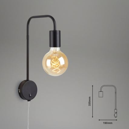 Briloner 2086-015 - Fali lámpatest 1xE27/10W/230V