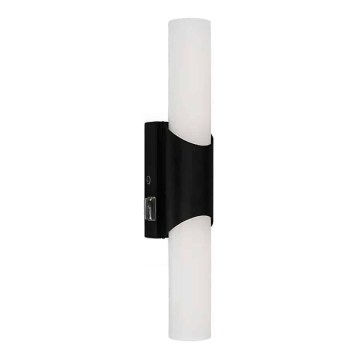 Briloner 2111-015 - LED fürdőszobai tükörvilágítás LED/6,5W/230V 32 cm fekete