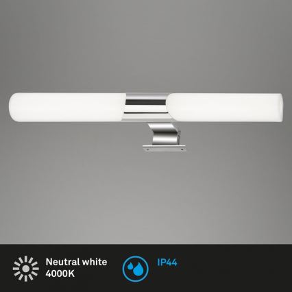 Briloner 2113-118 - LED fürdőszobai tükörmegvilágítás LED/12W/230V IP44 47 cm fényezett króm