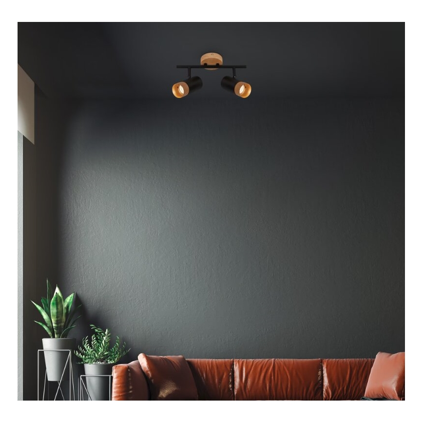 Briloner 2144025 - Spotlámpa SPOT 2xGU10/9W/230V