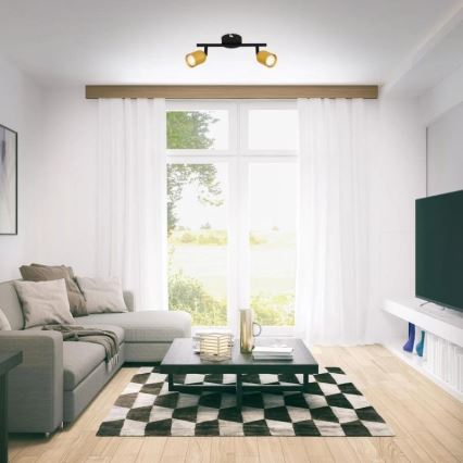 Briloner 2145-027 - Spotlámpa 2 x GU10, 9 W, 230 V