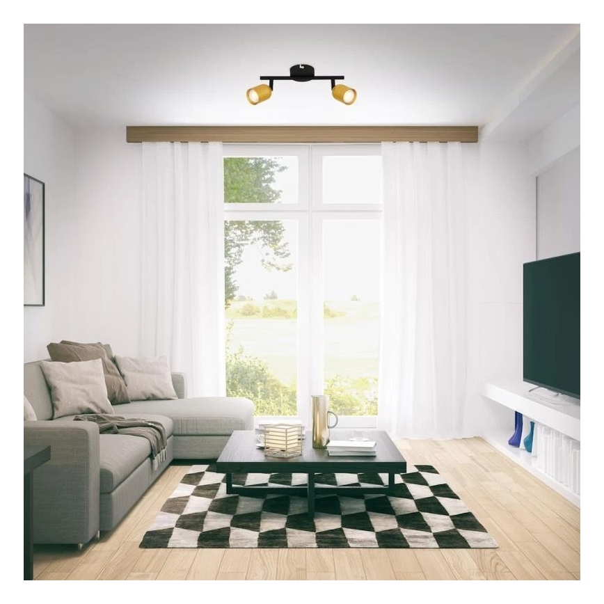 Briloner 2145-027 - Spotlámpa 2 x GU10, 9 W, 230 V