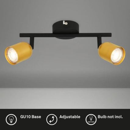 Briloner 2145-027 - Spotlámpa 2 x GU10, 9 W, 230 V