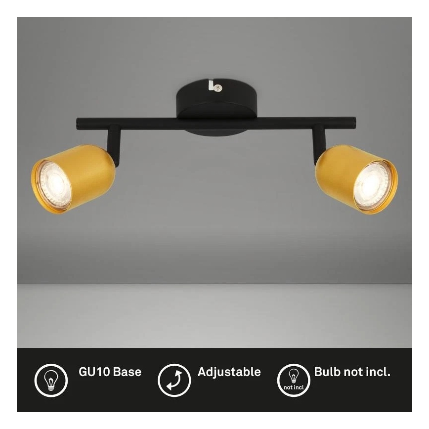 Briloner 2145-027 - Spotlámpa 2 x GU10, 9 W, 230 V
