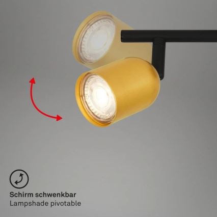 Briloner 2145-027 - Spotlámpa 2 x GU10, 9 W, 230 V