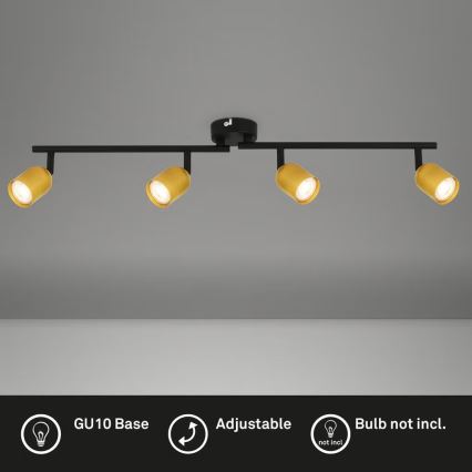 Briloner 2145-047 - Spotlámpa 4xGU10/9W/230V