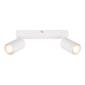 Briloner 2172-026 - Irányítható SPOT lámpatest 2x GU10/9W/230V fehér