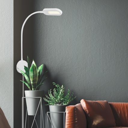 Briloner 2177016 - LED Dimmelhető fal flexibilis lámpa LED/6W/230V fehér