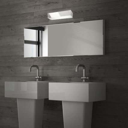 Briloner 2204-018 - LED Kültéri fali lámpa LED/8W/230V IP44 fényezett króm