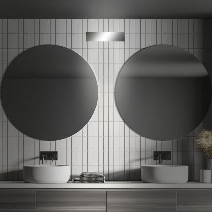 Briloner 2204-018 - LED Kültéri fali lámpa LED/8W/230V IP44 fényezett króm