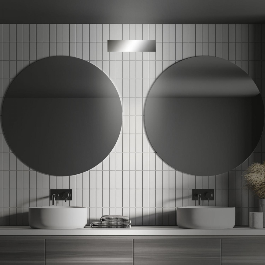 Briloner 2204-018 - LED Kültéri fali lámpa LED/8W/230V IP44 fényezett króm