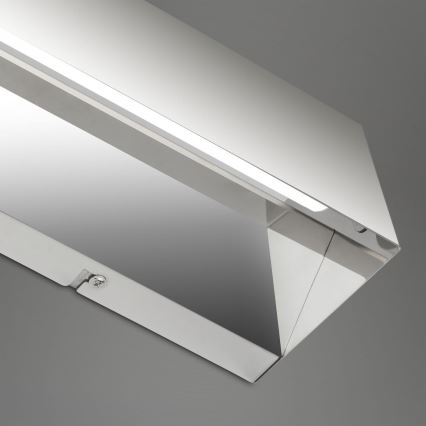 Briloner 2204-018 - LED Kültéri fali lámpa LED/8W/230V IP44 fényezett króm