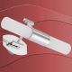 Briloner 2235-028LM - LED Fali lámpa SURF 2xLED-E14/5W/230V