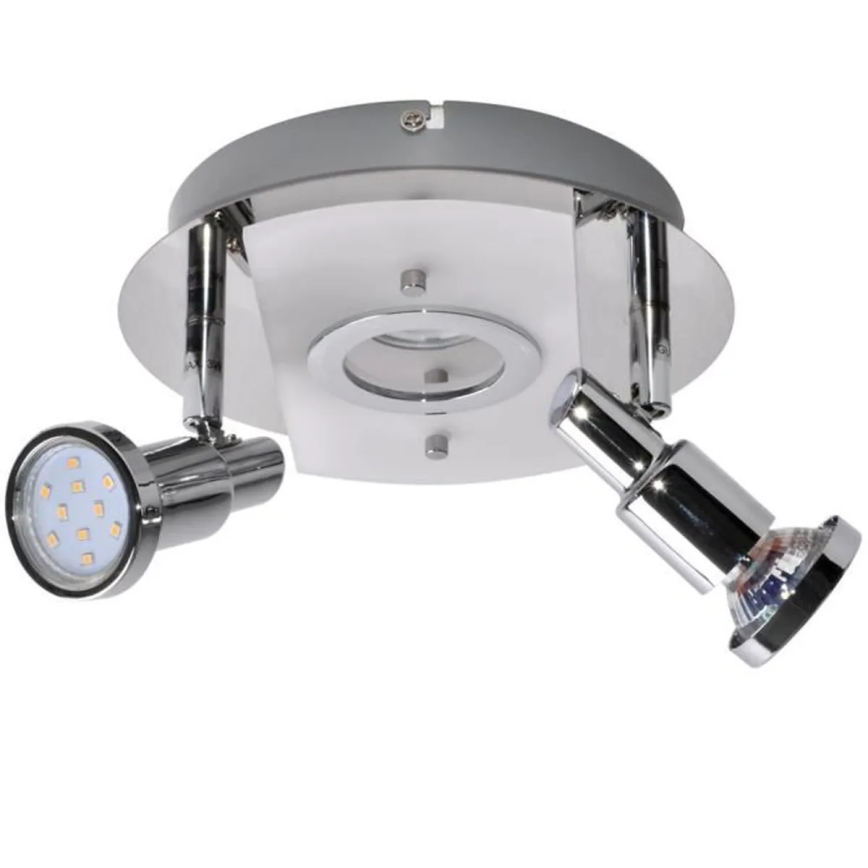 Briloner 2292-038 - SPLASH LED spotlámpa 2xGU10/3W/230V + 1xLED/5W