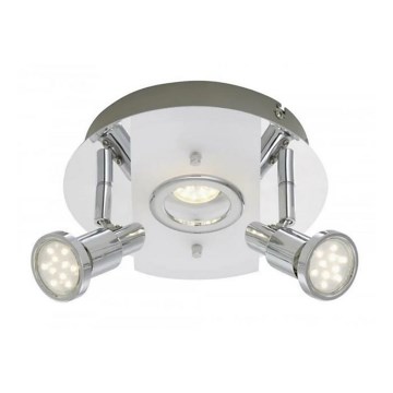 Briloner 2292-038 - SPLASH LED spotlámpa 2xGU10/3W/230V + 1xLED/5W