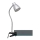 Briloner 2615-014P - LED csipeszes lámpa GRIP LED/2,5W/230V ezüst