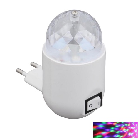 Briloner 2668-016 - LED RGB Konnektoros lámpa 1xLED/3W/230V
