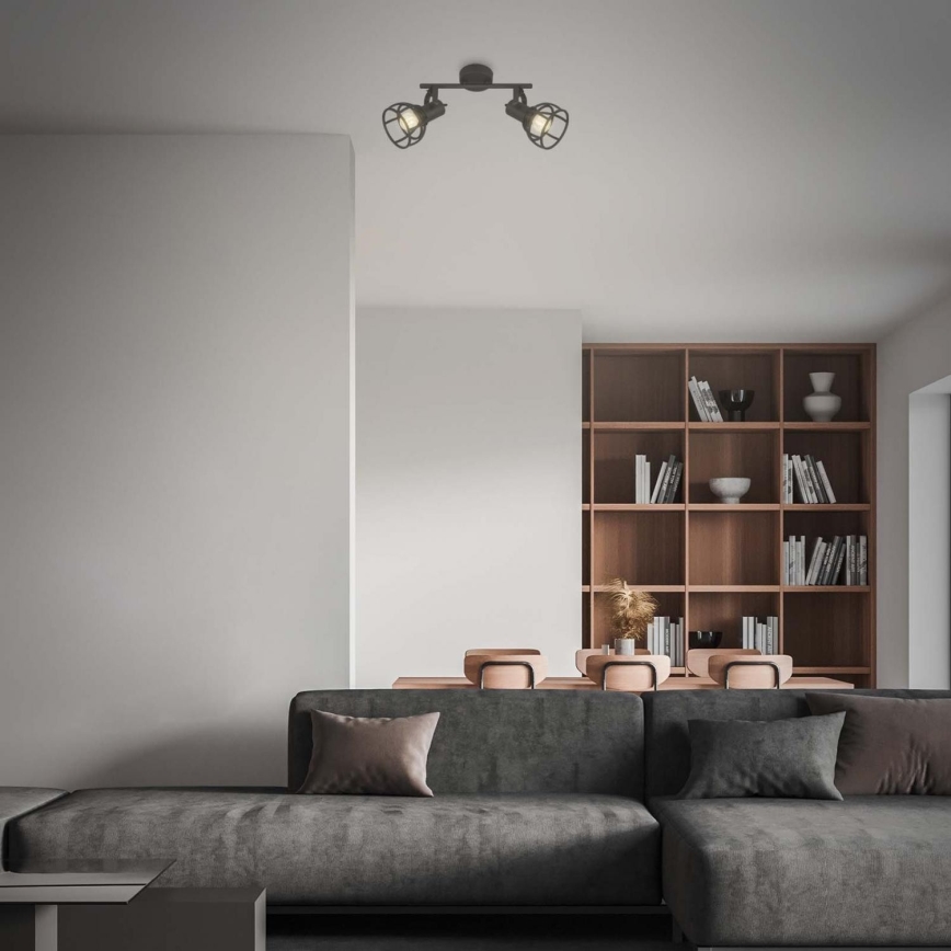 Briloner 2669-025 - Spotlámpa RETRO 2xE14/25W/230V