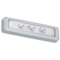 Briloner 2689-034 - LED Érintős tájolólámpa LERO LED/0,18W/3xAAA ezüst