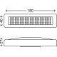 Briloner 2689-034 - LED Érintős tájolólámpa LERO LED/0,18W/3xAAA ezüst