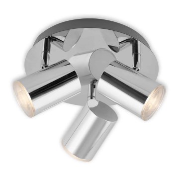 Briloner 2731-038 - CUP spotlámpatest 3xGU10/5W/230V, fényes króm