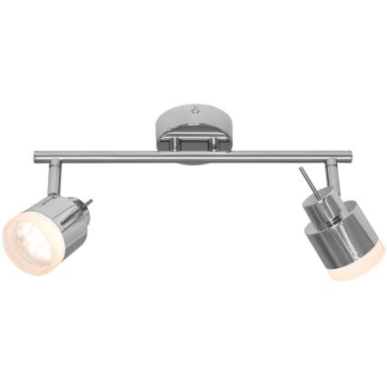 Briloner 2733-028 - LED fürdőszobai spotlámpa SPLASH 2xLED/4W/230V IP44