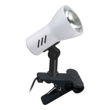 Briloner 2794/016P - Csíptetős lámpa 1xE14/40W/230V fekete/fehér
