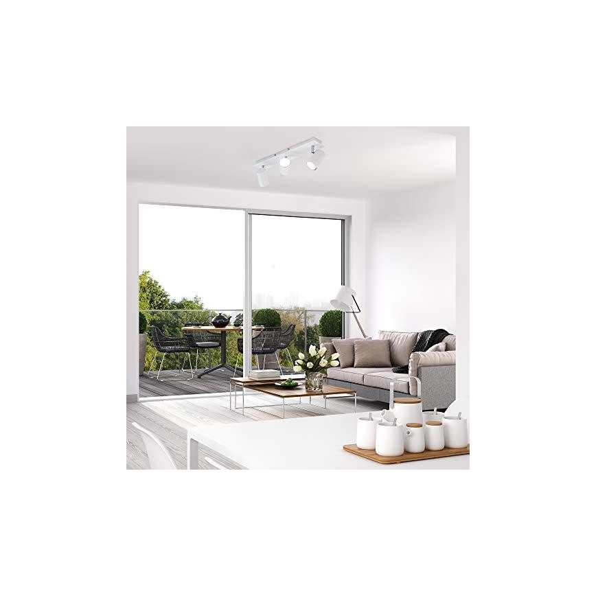 Briloner 2857-036 - Spotlámpa SPOT 3xGU10/40W/230V fehér