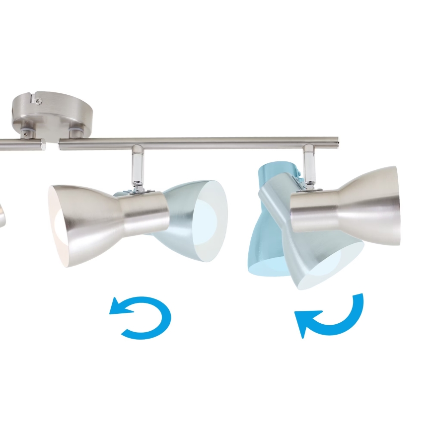 Briloner 2860-042 - Spotlámpa 4xE14/25W/230V