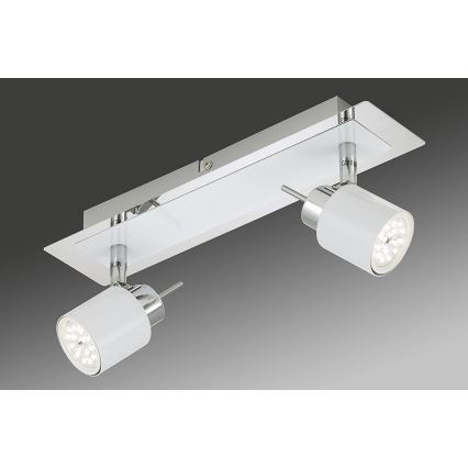 Briloner 2866-026 - LED Spotlámpa SPOT 2xGU10/5W/230V
