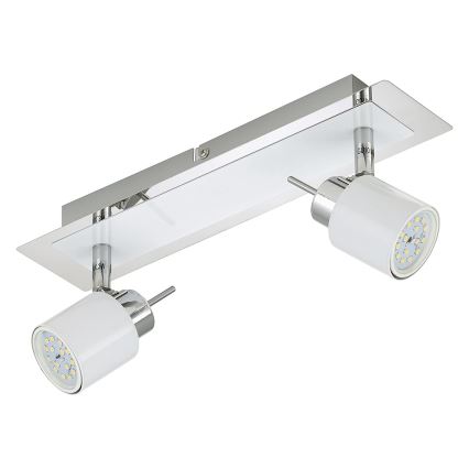 Briloner 2866-026 - LED Spotlámpa SPOT 2xGU10/5W/230V