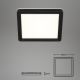 Briloner 3010-015 - LED Mennyezeti lámpa LED/8W/230V 19x19 cm fekete IP44