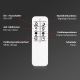Briloner 3013-015 - LED Dimmelhető felületre szerelhető csillár FRAME LED/40W/230V 2700-6500K + távirányítás