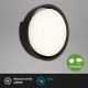 Briloner 3019-015 - LED Kültéri fali lámpa GENUA LED/18W/230V IP44 fekete