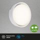 Briloner 3019-016 - LED Kültéri fali lámpa GENUA LED/18W/230V IP44 fehér