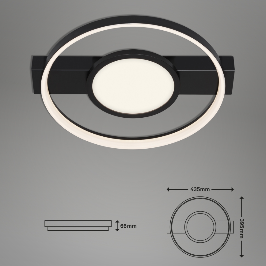 Briloner 3026-015 - LED Dimmelhető mennyezeti lámpa FRAME LED/33W/230V