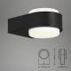 Briloner 3035-015 - LED Kültéri fali lámpa HANAU LED/6,5W/230V IP44 fekete