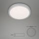 Briloner 3048-014 - LED Mennyezeti lámpa RUNA LED/18W/230V ezüst