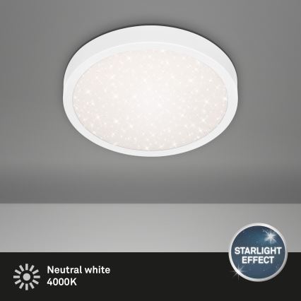 Briloner 3048-016 - LED Mennyezeti lámpa RUNA LED/18W/230V fehér