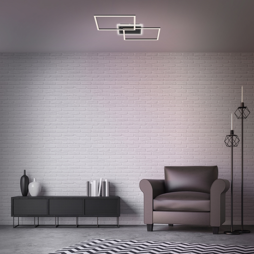 Briloner 3049-015 - LED Dimmelhető mennyezeti lámpa FRAME LED/40W/230V + távirányítás