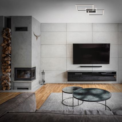 Briloner 3049-015 - LED Dimmelhető mennyezeti lámpa FRAME LED/40W/230V + távirányítás