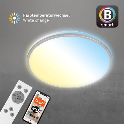 Briloner 3065-014 - LED dimmelhető mennyezeti lámpatest IVY LED/42W/230V Wi‑Fi Tuya átm. 49 cm + távirányító