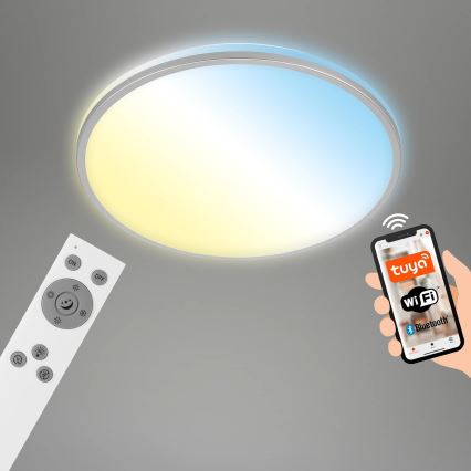 Briloner 3065-014 - LED dimmelhető mennyezeti lámpatest IVY LED/42W/230V Wi‑Fi Tuya átm. 49 cm + távirányító
