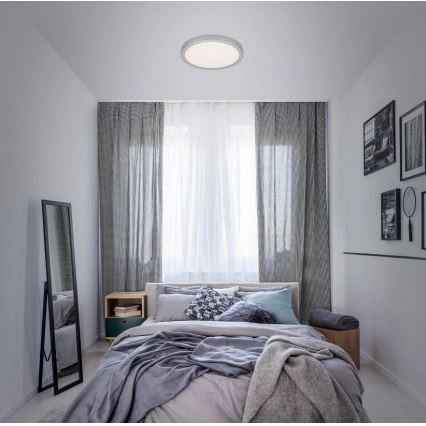 Briloner 3071-014 - LED Mennyezeti lámpa RUNA LED/24W/230V ezüst