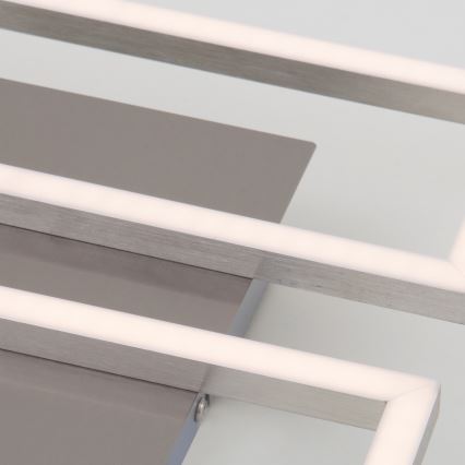 Briloner 3107-012 - LED Dimmelhető mennyezeti lámpa FRAME 2xLED/7,25W/230V