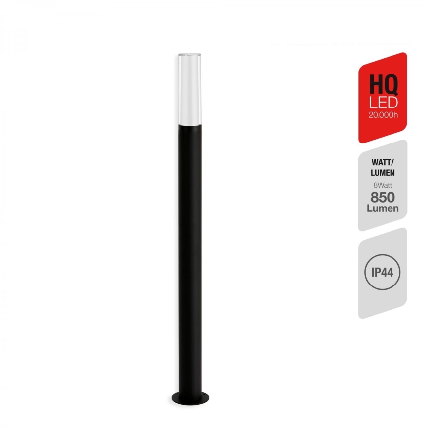 Briloner 311505TF - LED Kültéri lámpa LED/8W/230V IP44 4000K 97 cm fekete