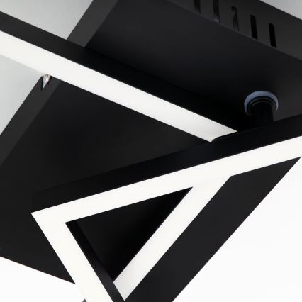 Briloner 3149-018 - LED Dimmelhető felületre szerelhető csillár FRAME 2xLED/15W/230V + távirányító