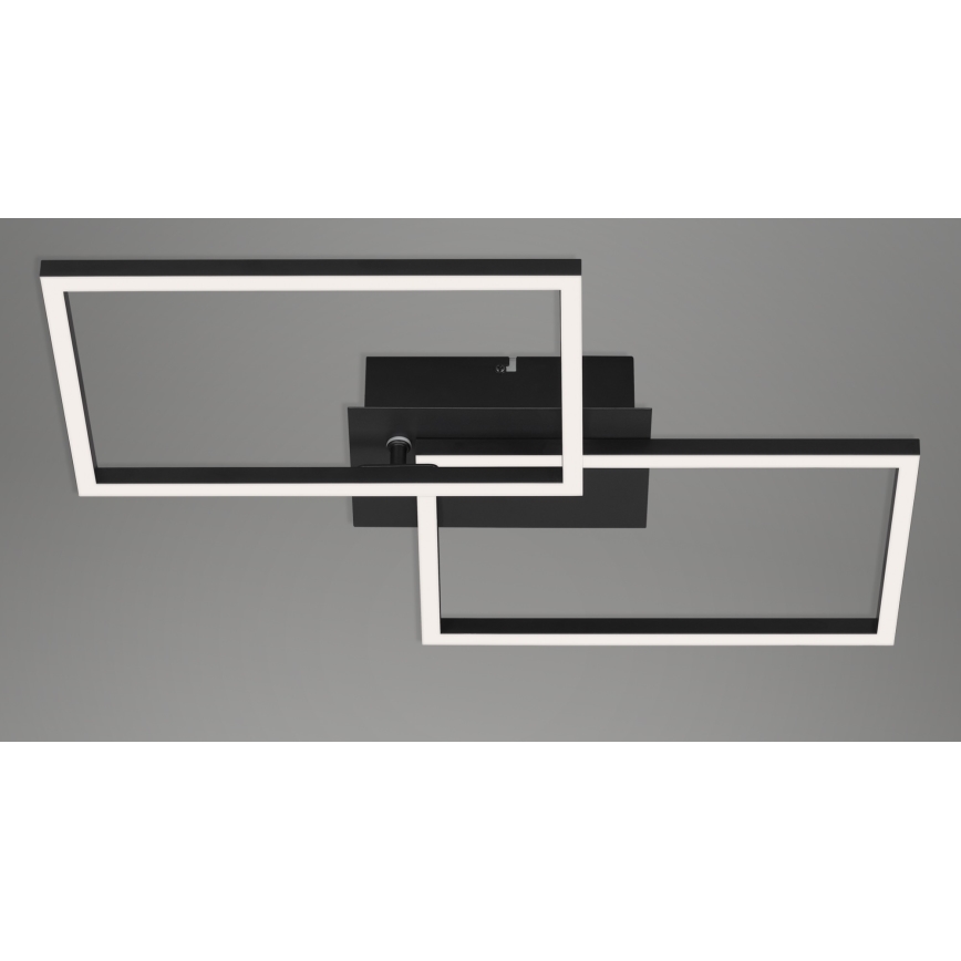 Briloner 3149-018 - LED Dimmelhető felületre szerelhető csillár FRAME 2xLED/15W/230V + távirányító